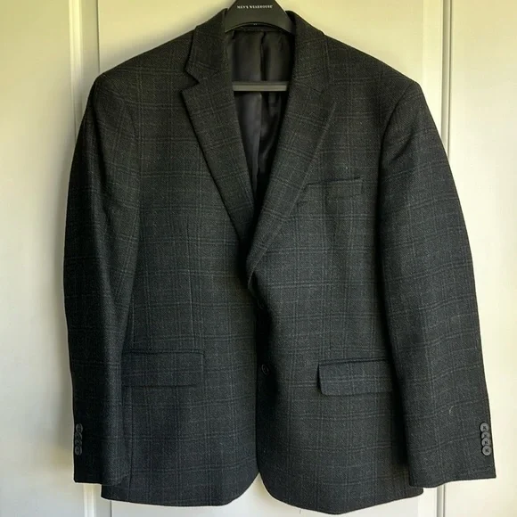 Kenneth Cole Suits Blazers Awareness By Kenneth Cole Black